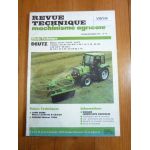 DX3.50 à DX3.90 Revue Technique Agricole Deutz Fahr