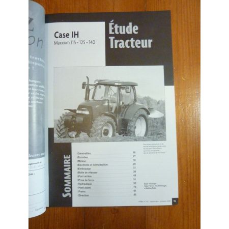 115 125 140 Revue Technique Agricole IH
