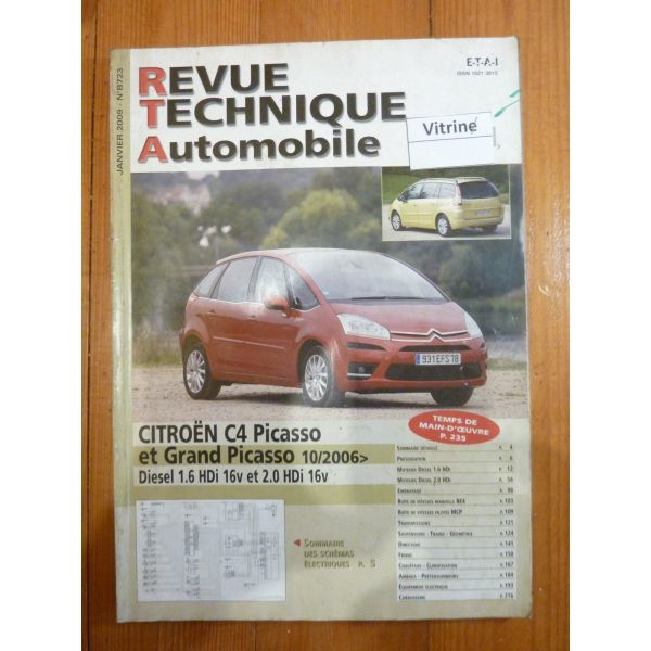 C4 Picasso 06- Revue Technique Citroen