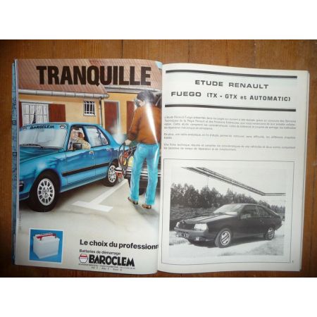 FUEGO GTX Revue Technique Renault