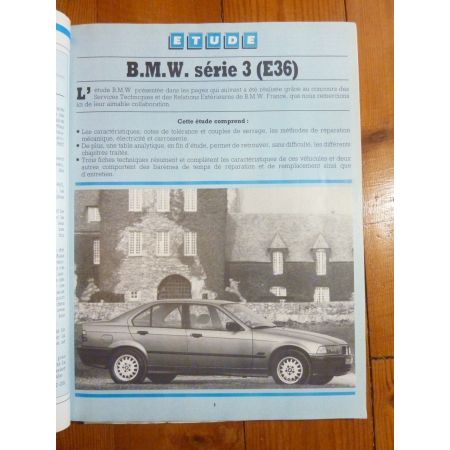 Série 3 E36 Revue Technique Bmw