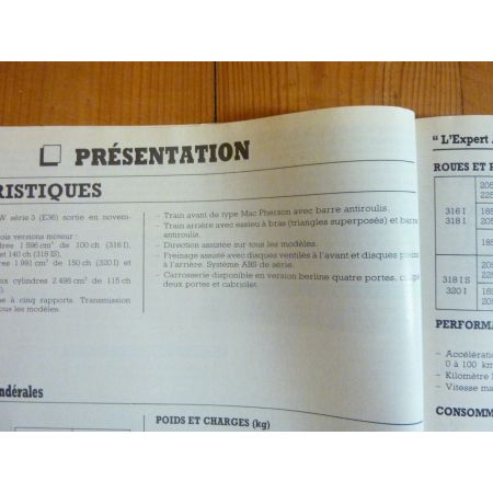 Série 3 E36 Revue Technique Bmw