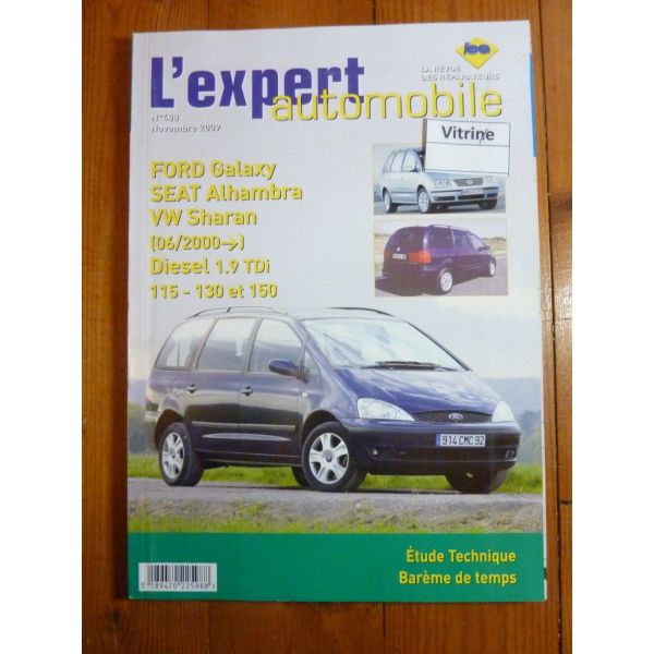 Sharan Alhambra Galaxy Revue Technique Ford Seat Volkswagen