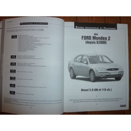 Mondeo Die 00- Revue Technique Ford