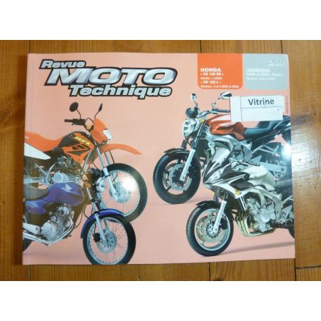 CG125ES - Fazer Revue Technique moto Honda Yamaha