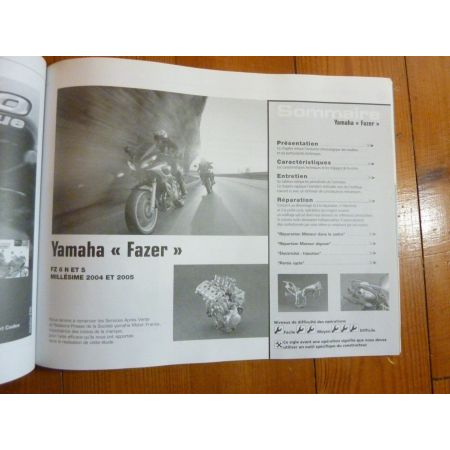 CG125ES - Fazer Revue Technique moto Honda Yamaha