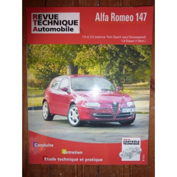 147 Revue Technique Alfa Romeo