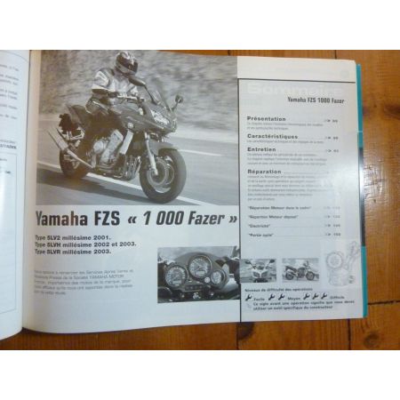 1200 bandit 1000 Fazer Revue Technique moto Suzuki Yamaha