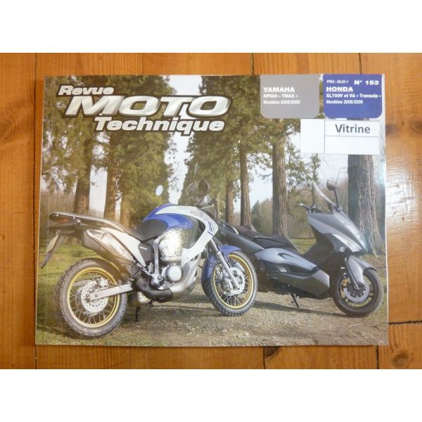 XP500 TMAX XLV700 TRANSALP Revue Technique moto Honda Yamaha