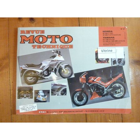 VF400 VF500 FJ1100 FJ1200 Revue Technique moto Honda Yamaha