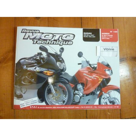 XL650V GSX600 750F Revue Technique moto Honda Suzuki