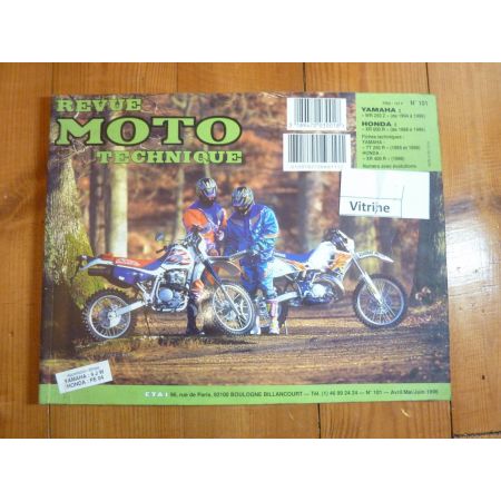 XR600R WR250Z Revue Technique moto Honda Yamaha
