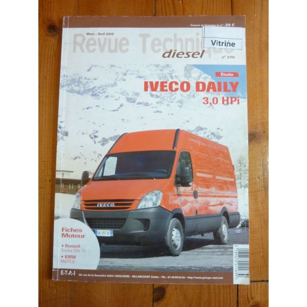 Daily 3.0 HPi Revue Technique Iveco