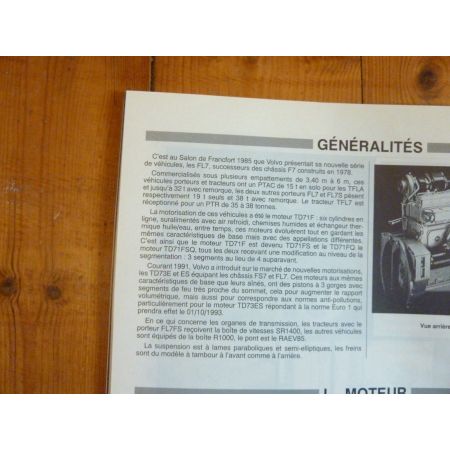 Série 7 Revue Technique PL Volvo