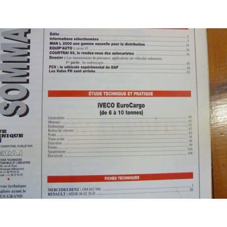 EuroCargo Revue Technique PL Iveco