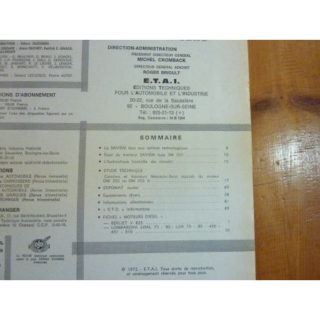 OM352 OM352A Revue Technique PL Mercedes
