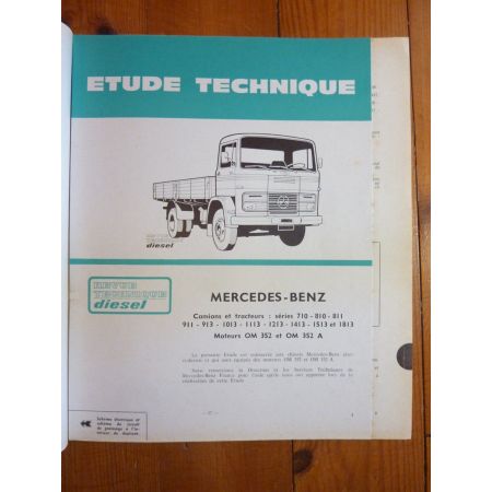 OM352 OM352A Revue Technique PL Mercedes