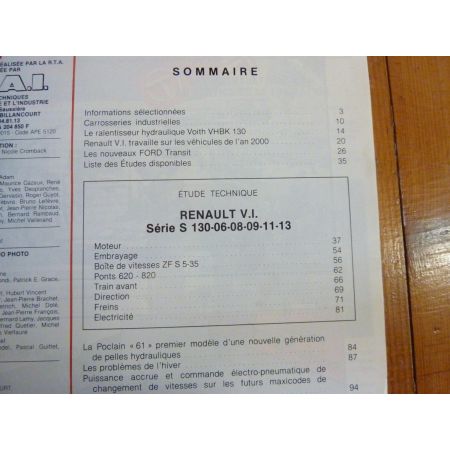 S130 Revue Technique PL Renault