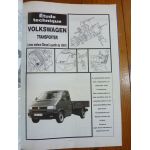 Transporter 91- 1.9D 2.4D Revue Technique Volkswagen