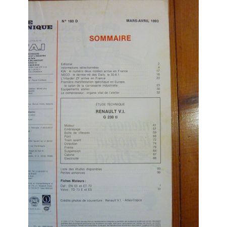 G230 TI Revue Technique PL Renault