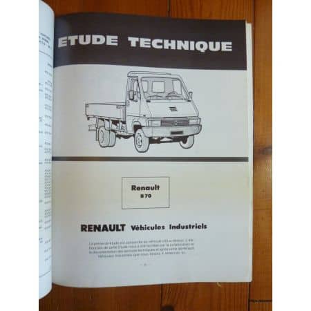 B70 Revue Technique Renault