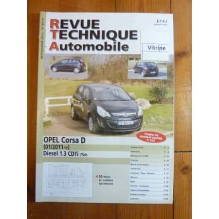 Corsa D 11- Revue Technique opel