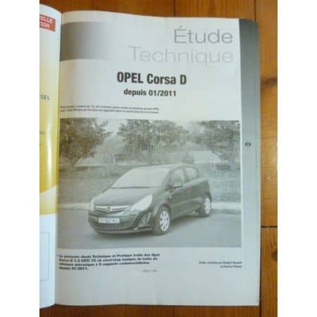 Corsa D 11- Revue Technique opel