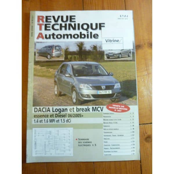 Logan - MCV 05- Revue Technique Dacia
