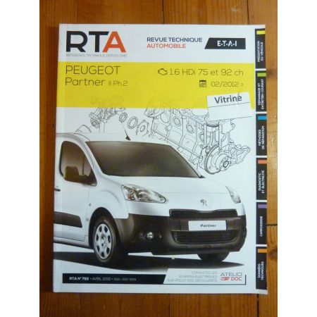 Partner 2 Ph II 02/12-Revue Technique Peugeot