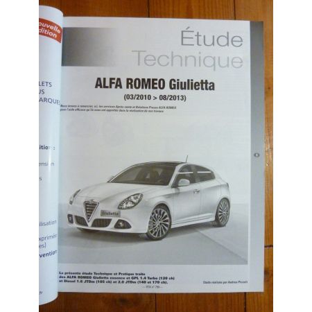 Giulietta 10-13 Revue Technique ALFA