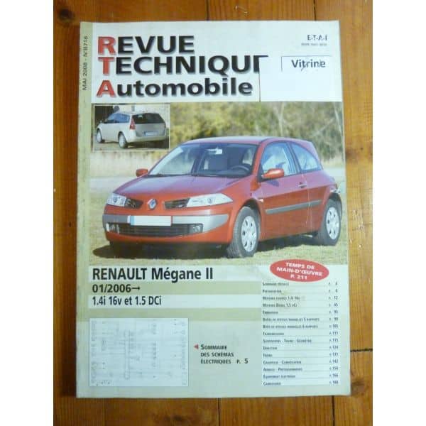 Megane II 06- Revue Technique Renault