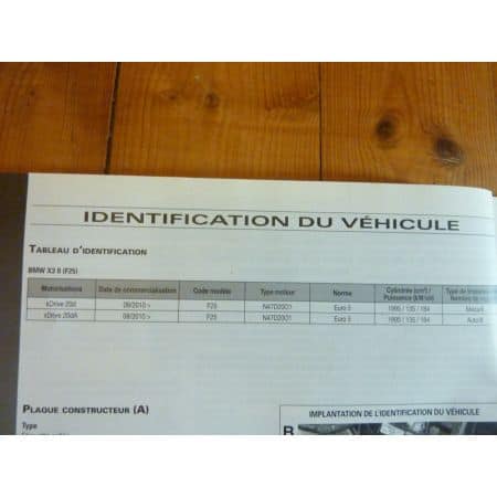 X3 D 10- Revue Technique BMW