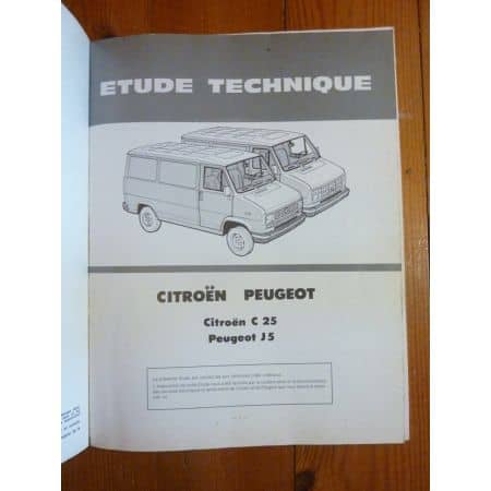 C25 J5 Revue Technique Citroen Peugeot