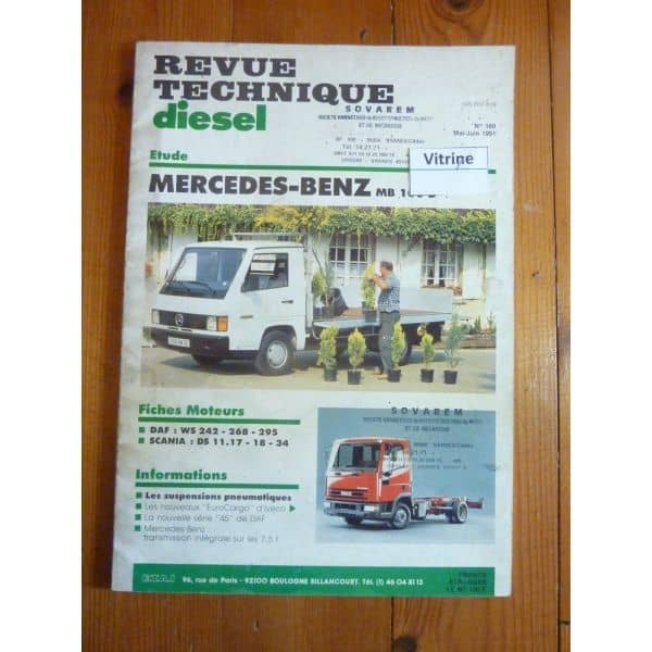 MB100D Revue Technique Mercedes