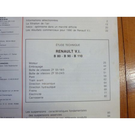 B80 B90 B110 Revue Technique Renault
