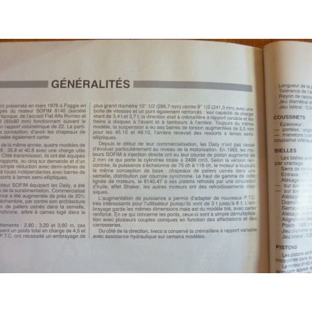 Daily Die TD II 89- Revue Technique Iveco Daf