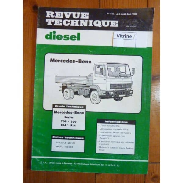 709 809 814 914 Revue Technique PL Mercedes