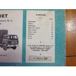 GR12 TR12 Revue Technique PL Berliet