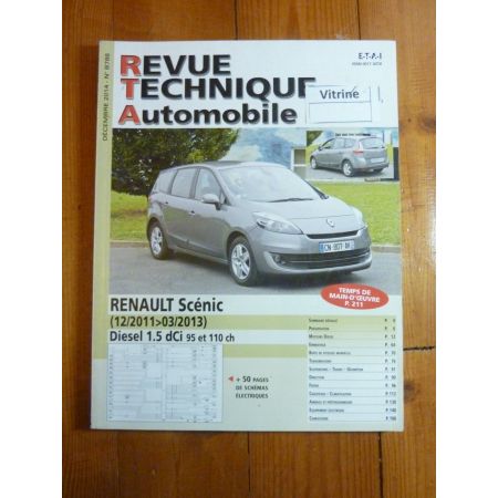 Scenic 11-13 Revue Technique Renault