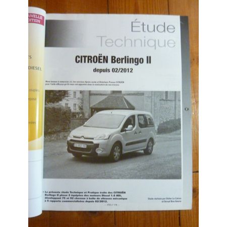 BERLINGO II 12- Revue Technique Citroen