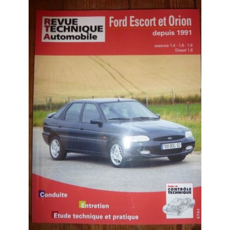 Escort Orion 91- Revue Technique Ford