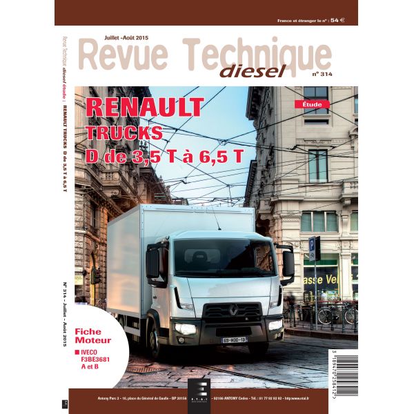 Serie D 3.5T - 6.5T Revue Technique Renault