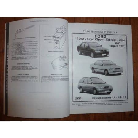 Escort Orion 91- Revue Technique Ford