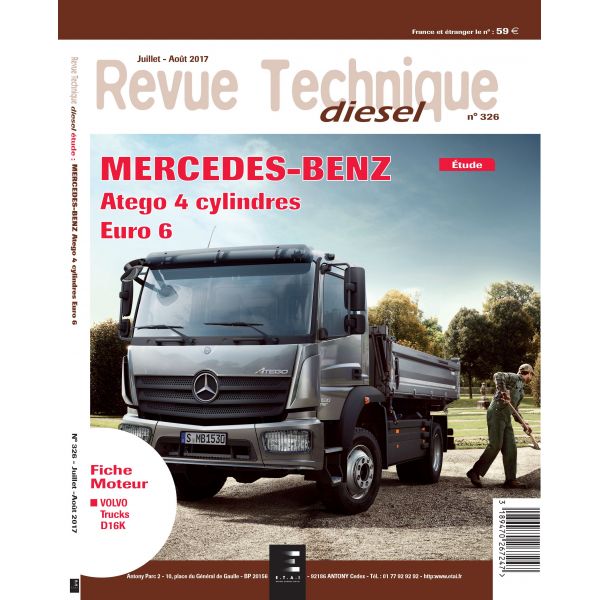 Atego 4 cyl OM934 Revue Technique Mercedes