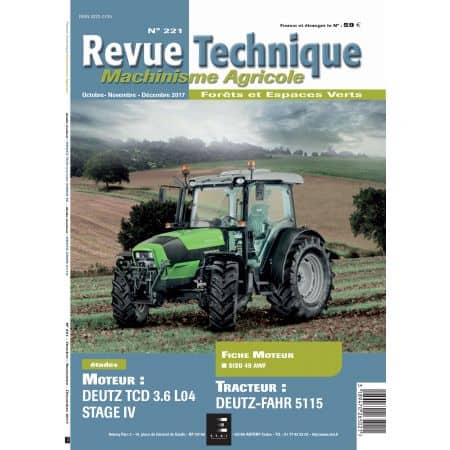 5115 Revue Technique Agricole Deutz-Fahr