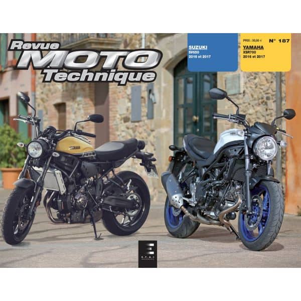 XSR 700 SV 650 16-17  -  Revue Technique YAMAHA SUZUKI