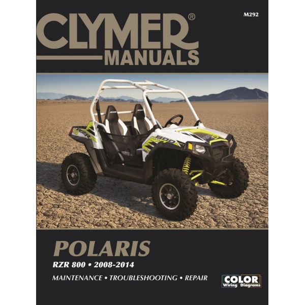 RZR 800 08-14 Revue technique Clymer POLARIS Anglais