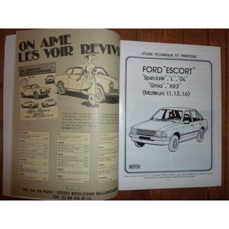 Escort Orion Revue Technique Ford