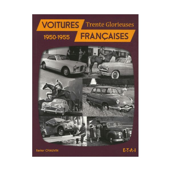 VOITURES FRANÇAISES 50-55 - livre