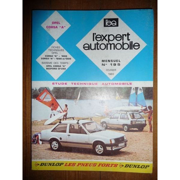 CORSA A Revue Technique Opel